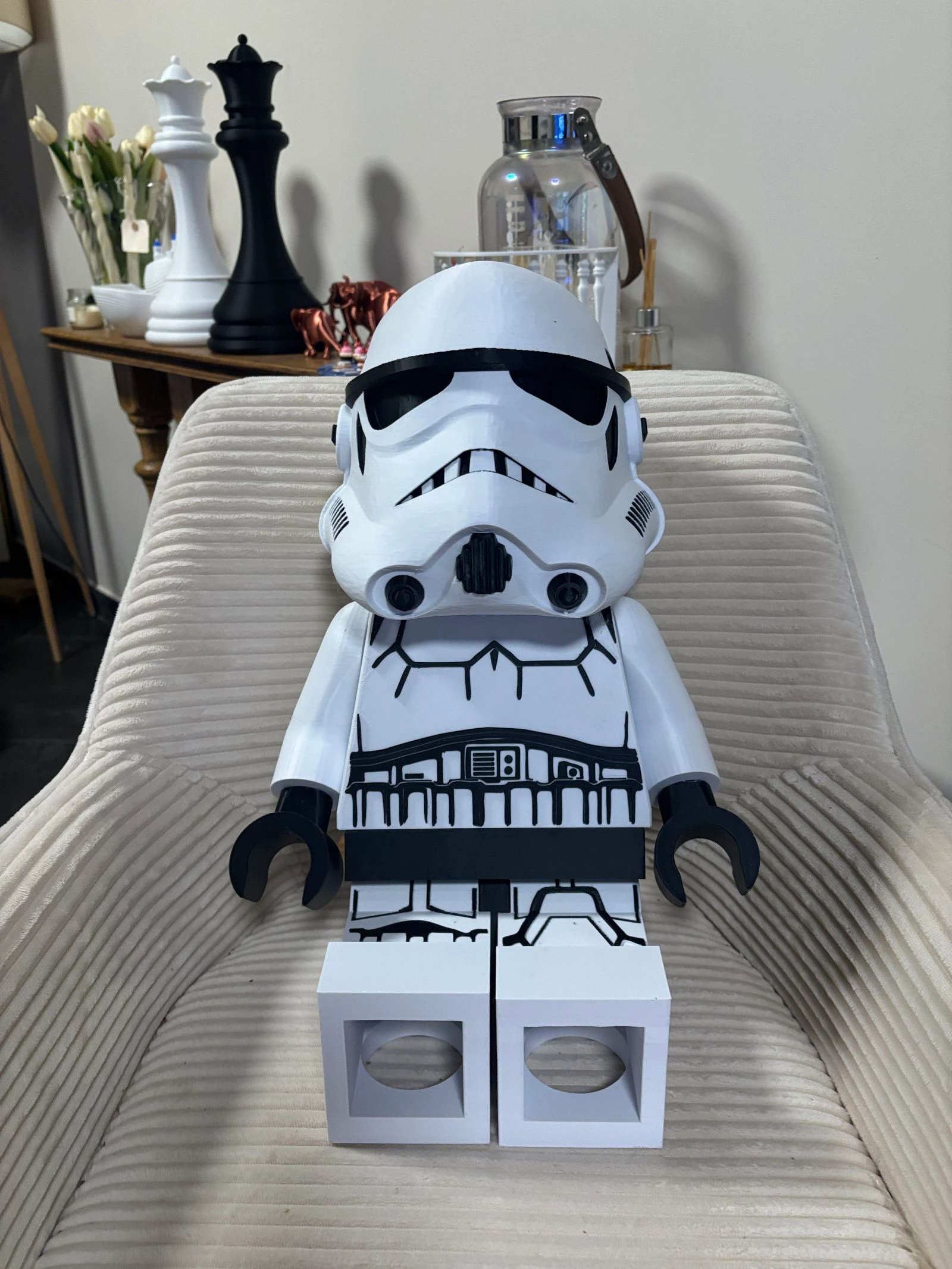 Réplica LEGO Star Wars 50 cm con su casco pieza única 🌟 – photo 2